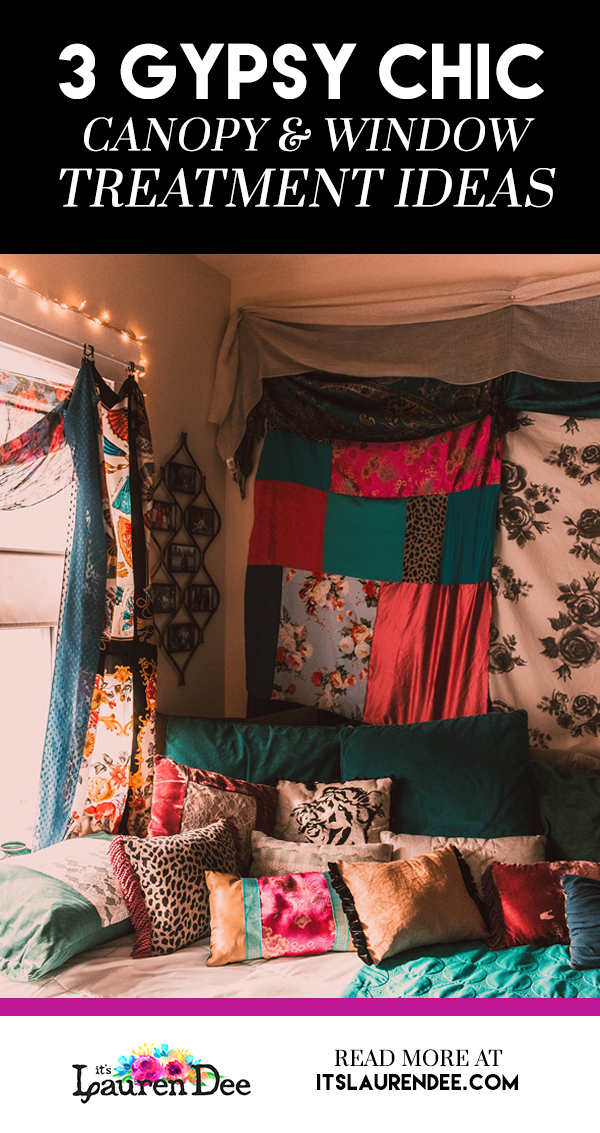 3 Gypsy Chic Canopy Window Treatment Ideas - Gypsy Room Decor Ideas